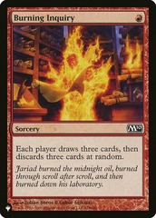 Burning Inquiry - Non-Foil - Magic 2010